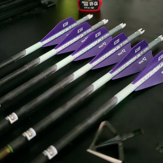 Easton 4mm Axis Long Range "Glow Grizzly" Build