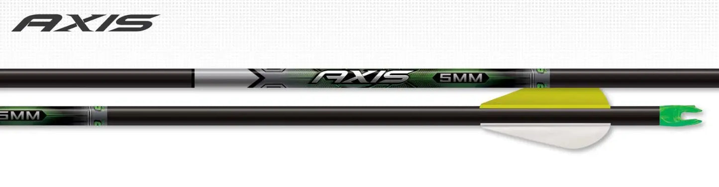 Easton Axis 5mm w/ Half Outs Shafts