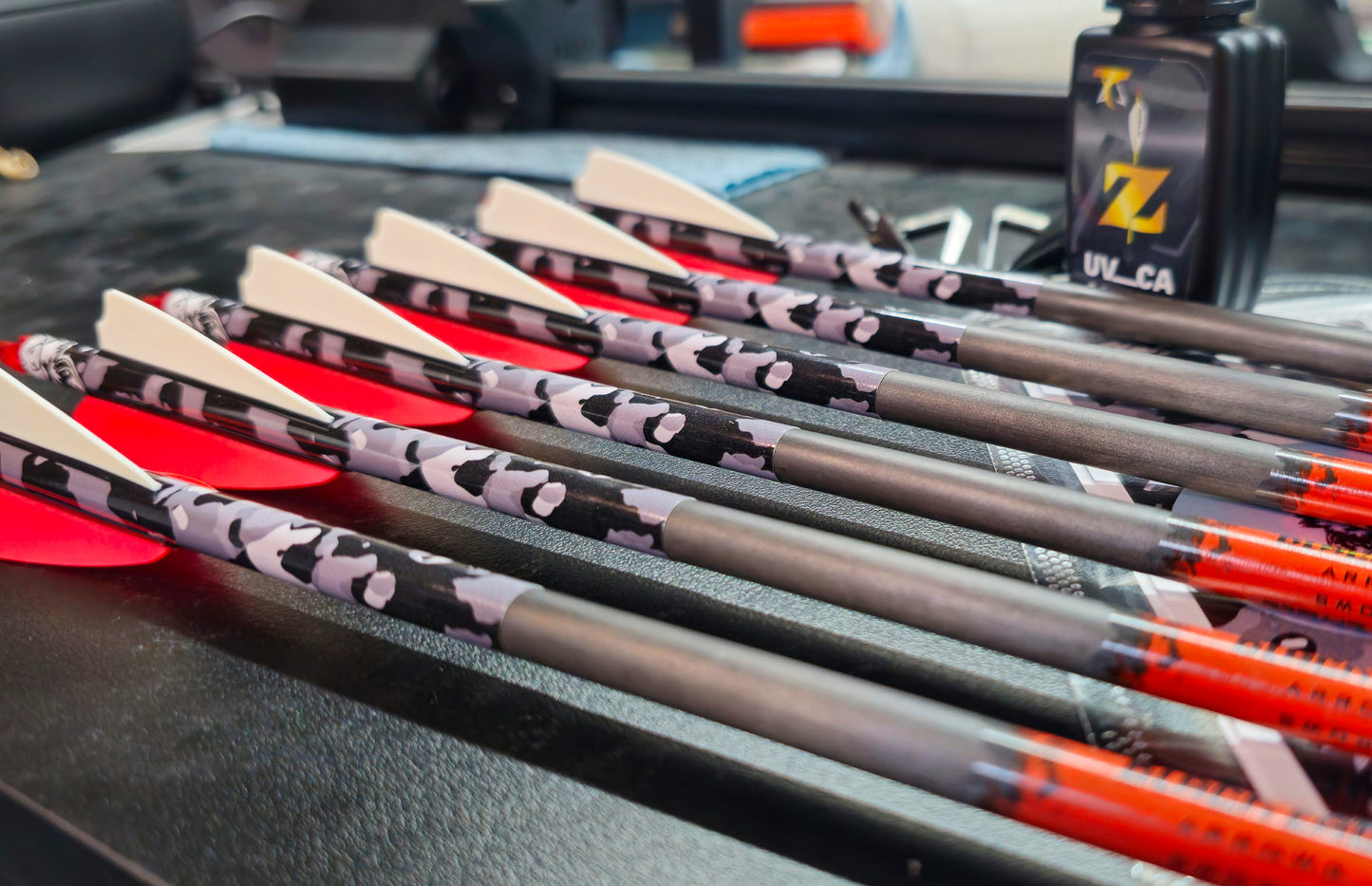 Half Dozen Black Eagle Carnivore Custom Arrow Build